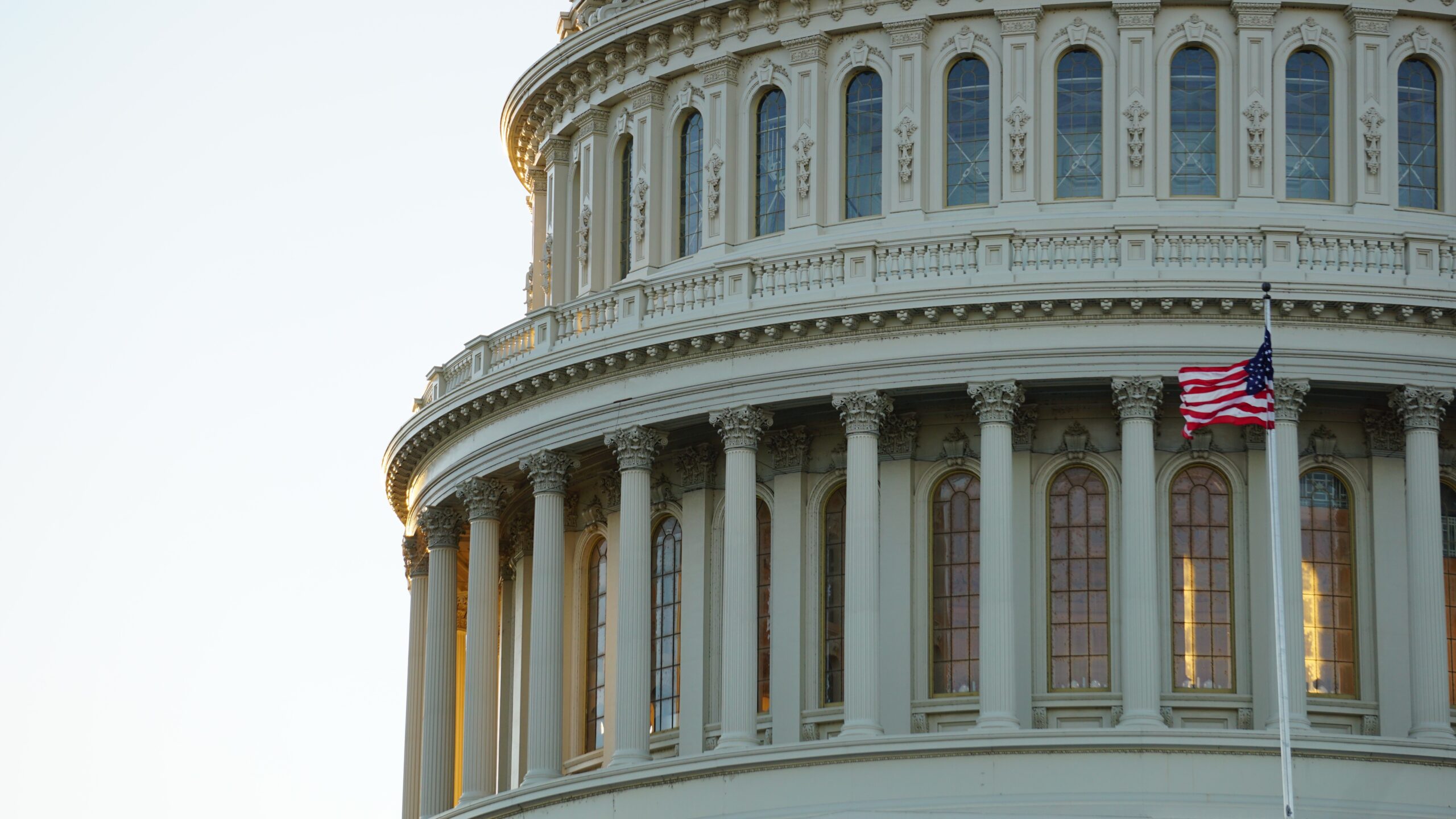 The dome of the United States Capitol Building in Washington, DC.