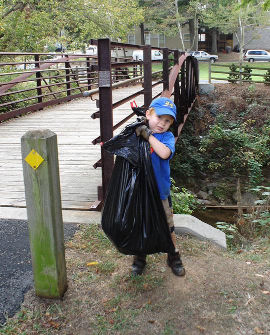 This Mecklenberg County youngster took duties seriously in 2007.