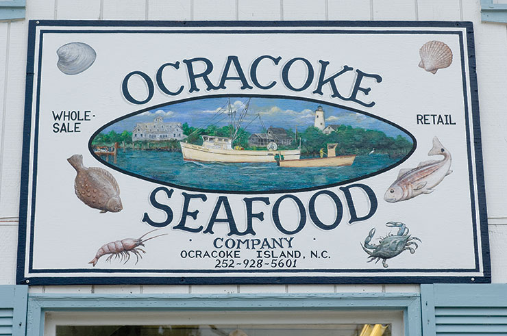 Ocracoke Seafood Company.