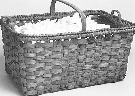 slaves handmade oak basket