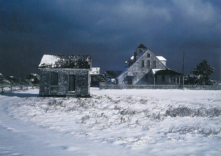 winter storm on Hatteras Island