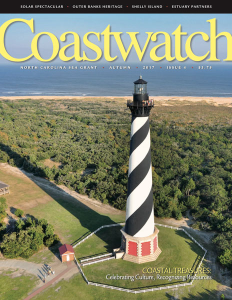 Cover of Autumn 2017 magazine with Cape Hatteras lighthouse