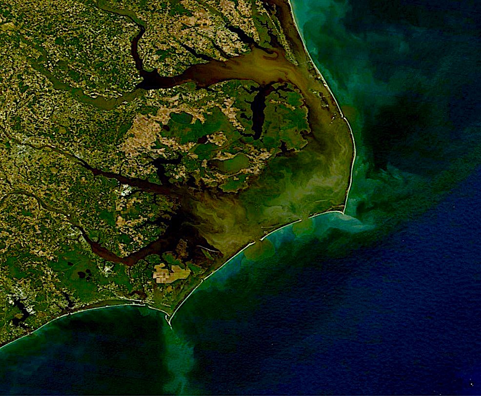 Image: NC Coast aerial view