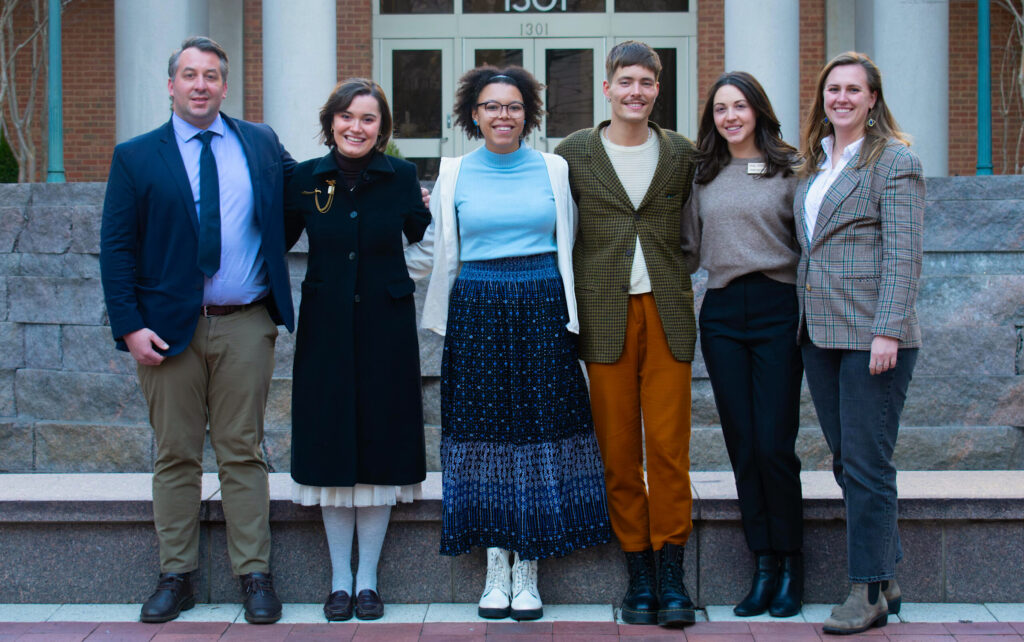 NC’s six new Knauss Fellows pose for a photo