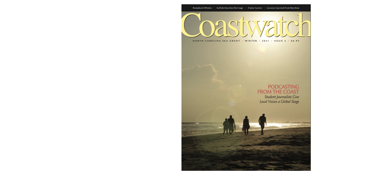 image: Winter 2021 cover of Coastwatch.