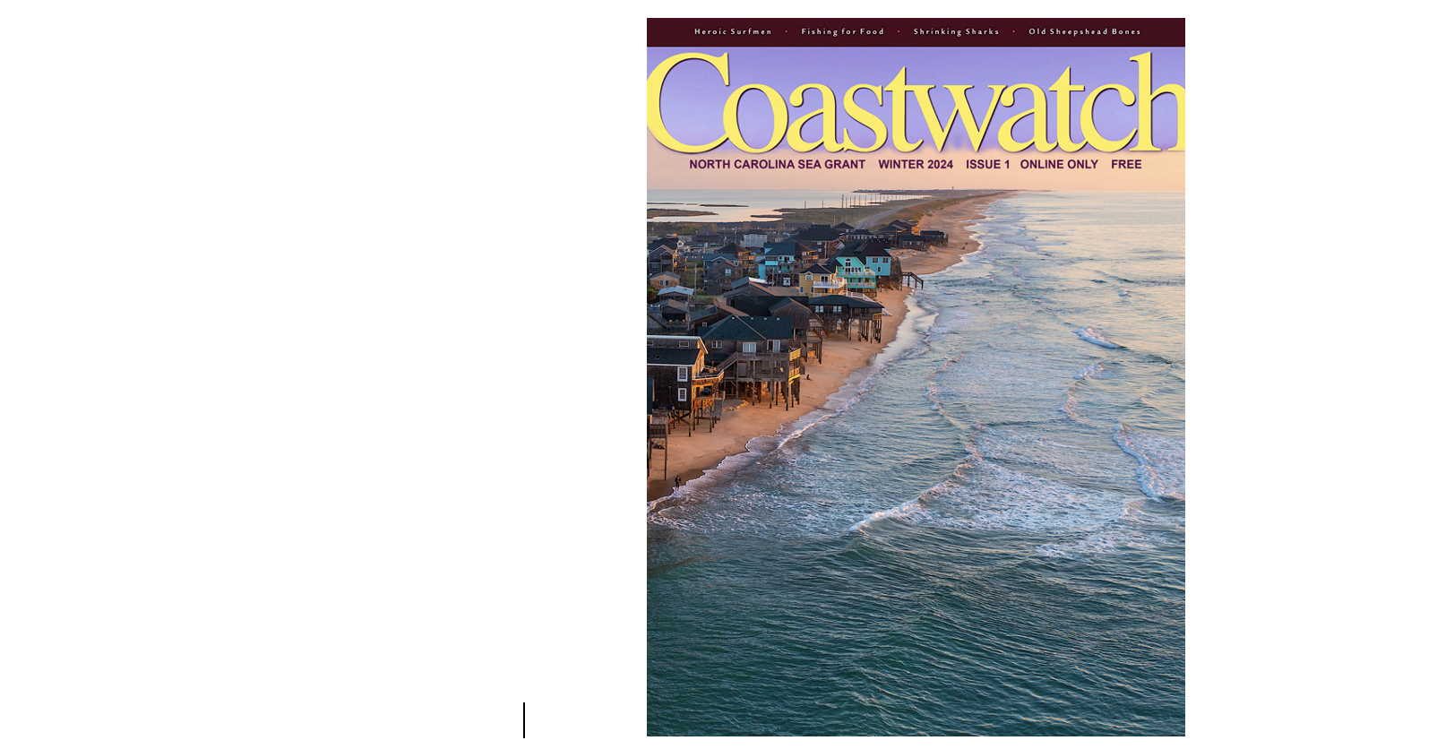 image: COASTWATCH WINTER 2024 cover.
