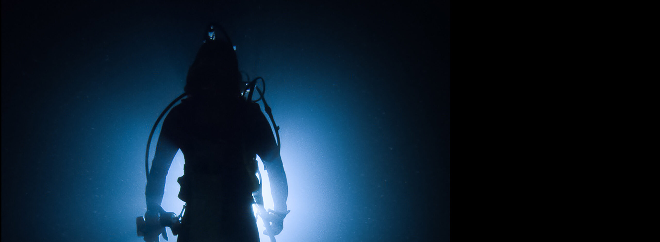 image: underwater diver.