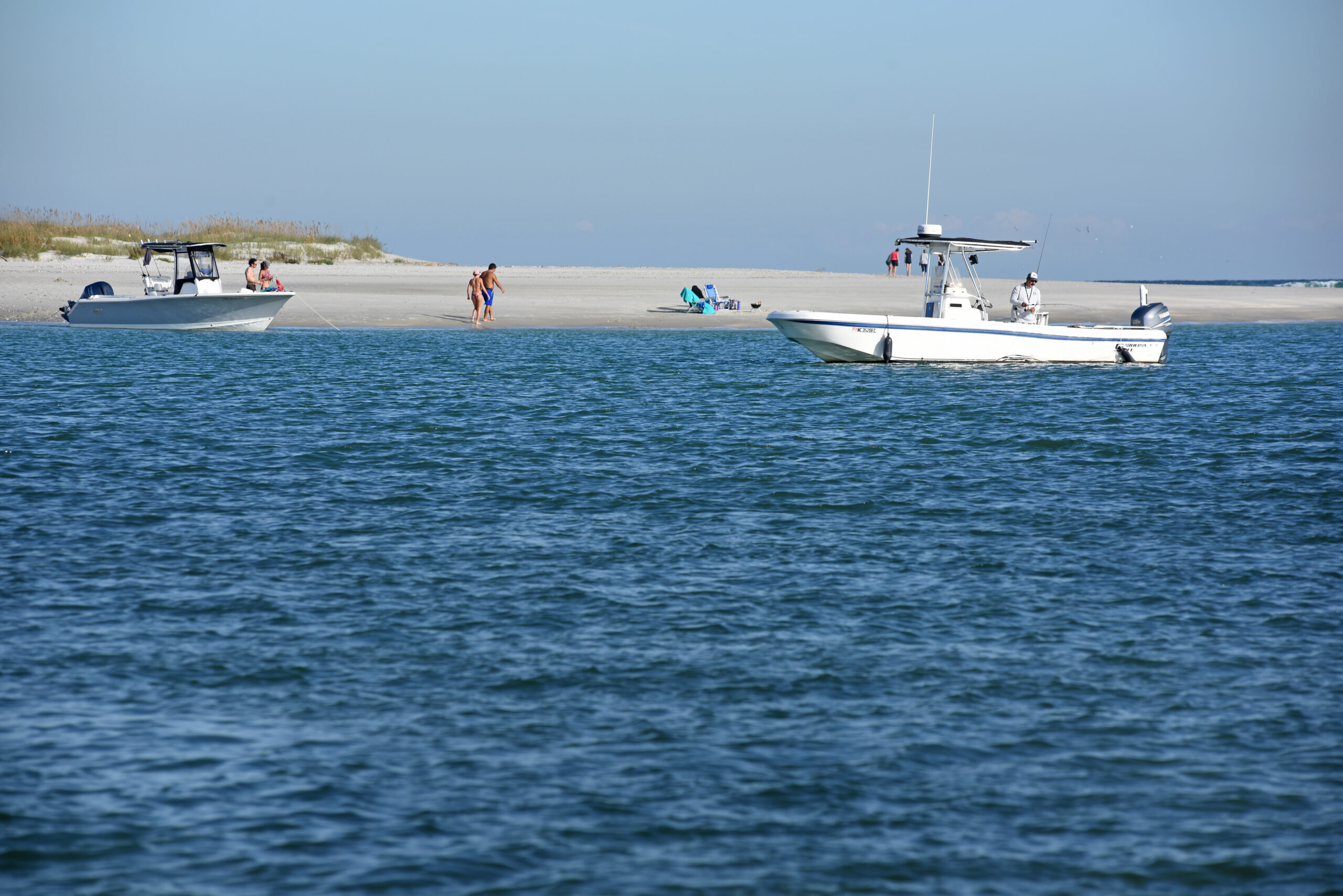 image: fishers near Figure Eight Island.