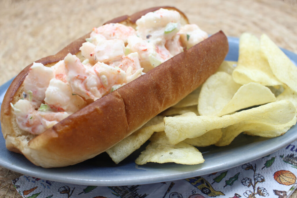 image: Easy Shrimp Rolls.