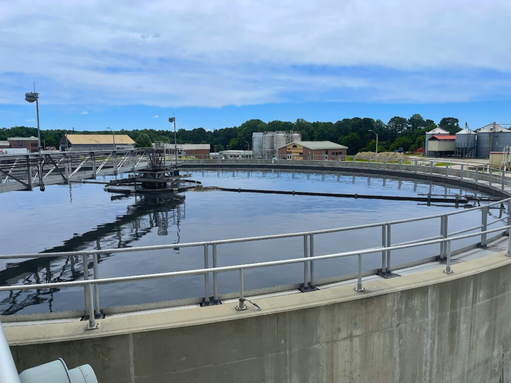 image: water treatment processes.