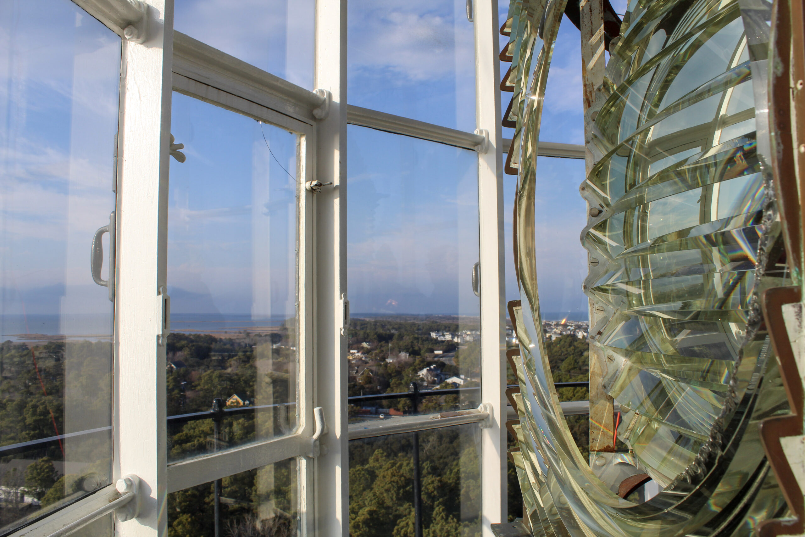 image: lighthouse lens.