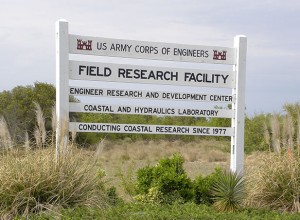 The FRF site sign greets visitors. 