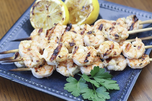 grilled garlic shrimp
