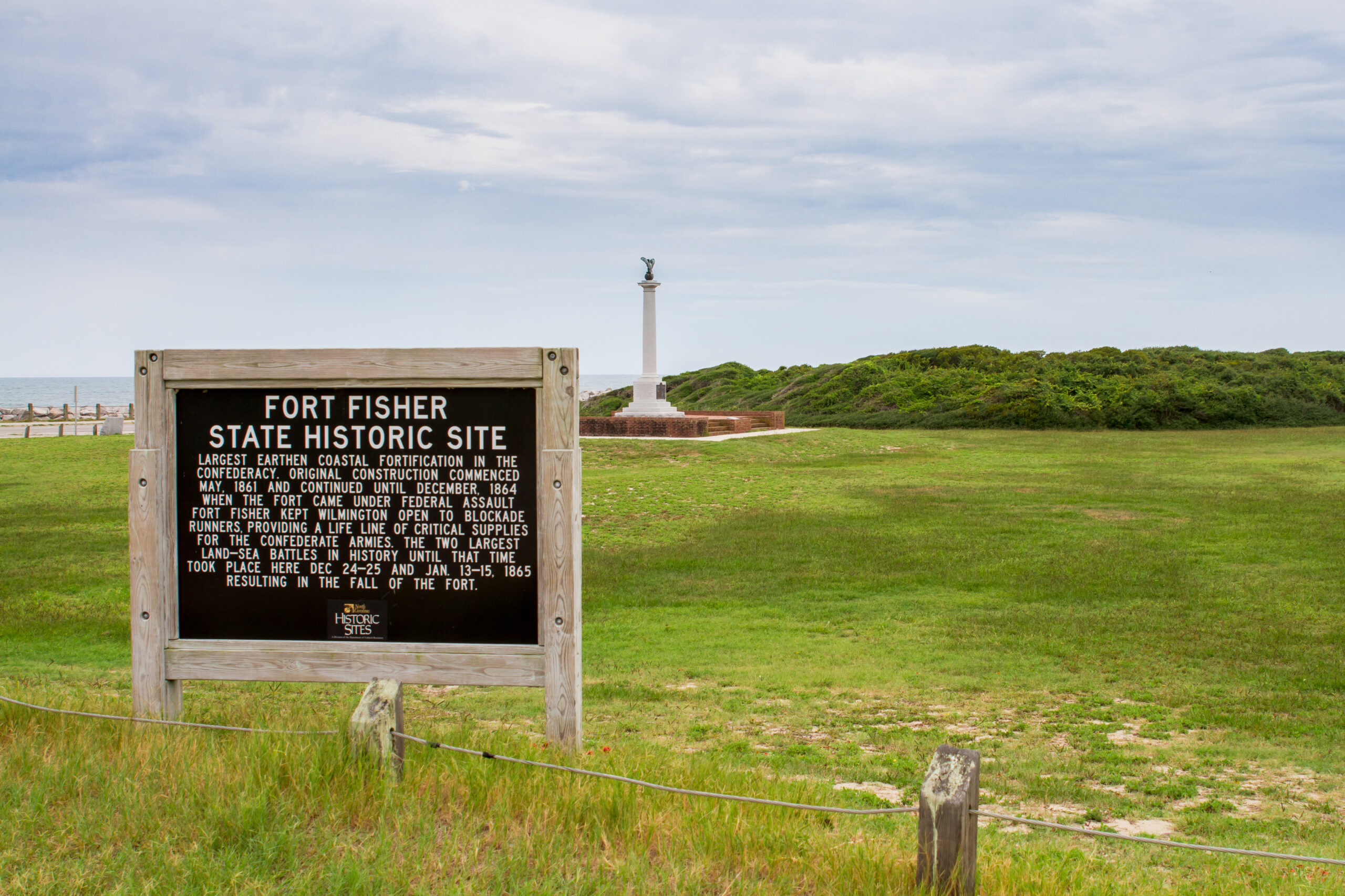 Fort Fisher State Historic Site. Credit: Kelly Verdeck/CC BY-ND 2.0.