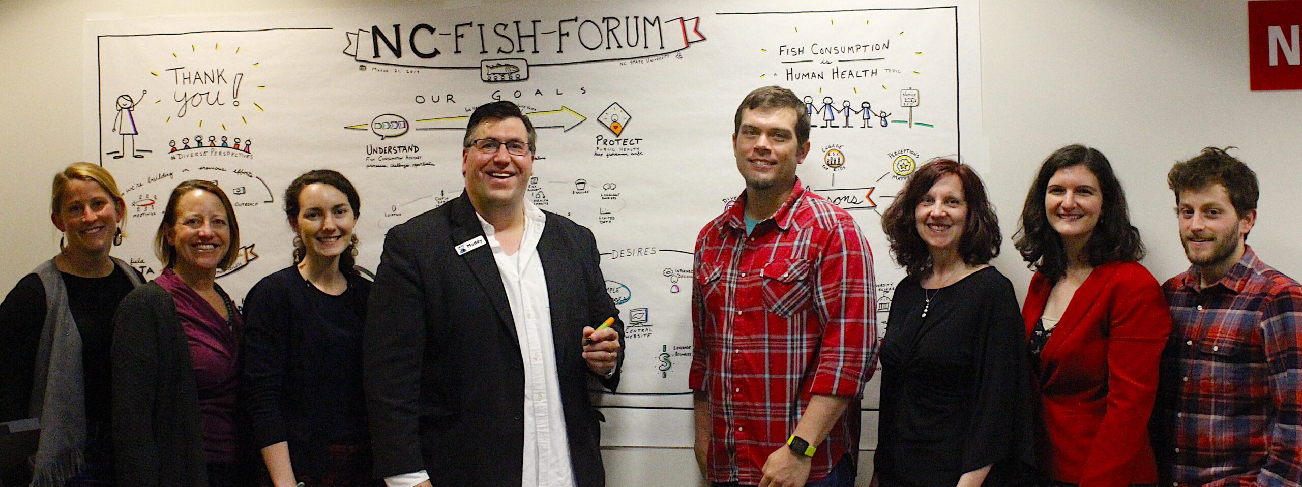 image: Fish Forum participants.