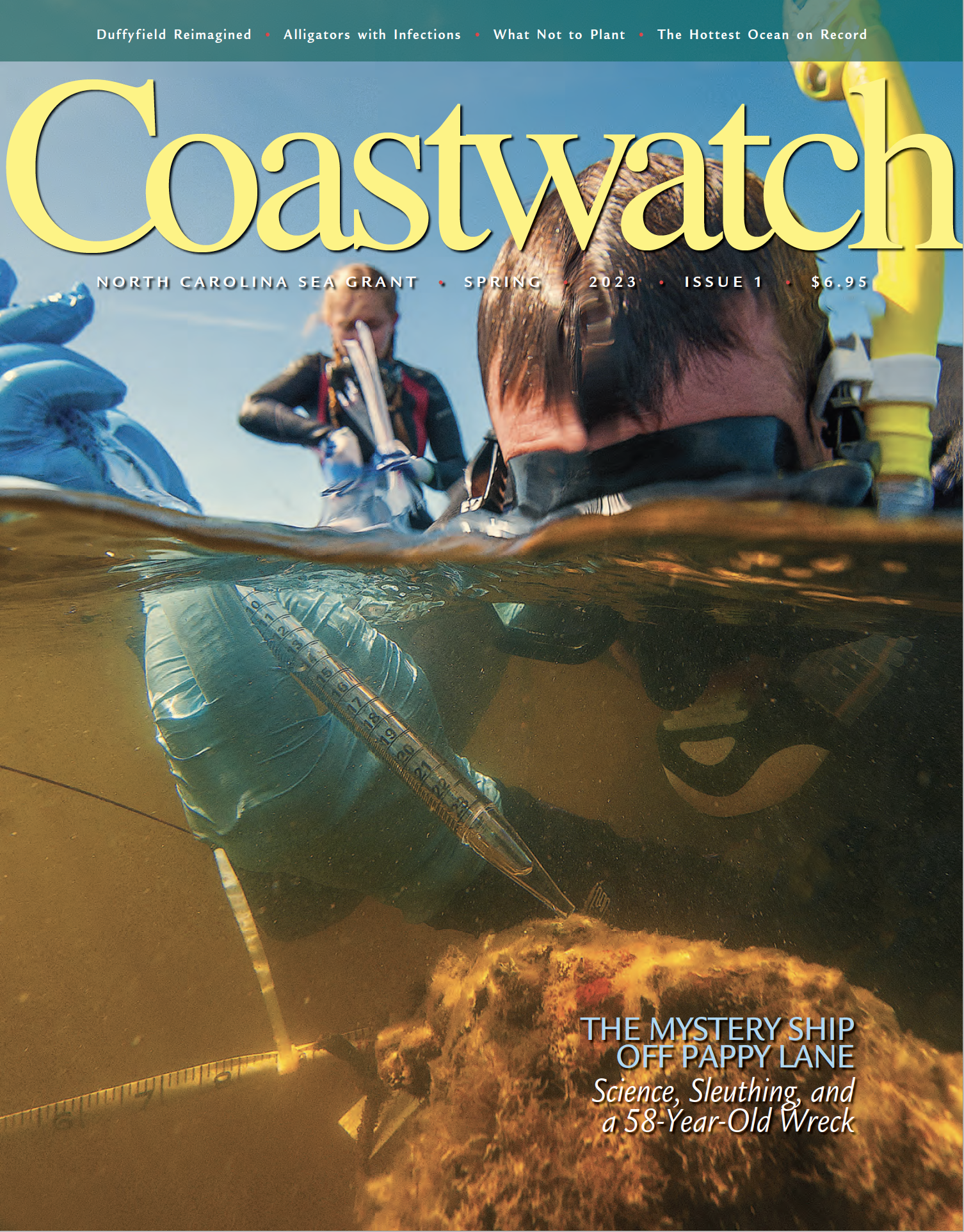 image: COASTWATCH SPRING 2023 cover.