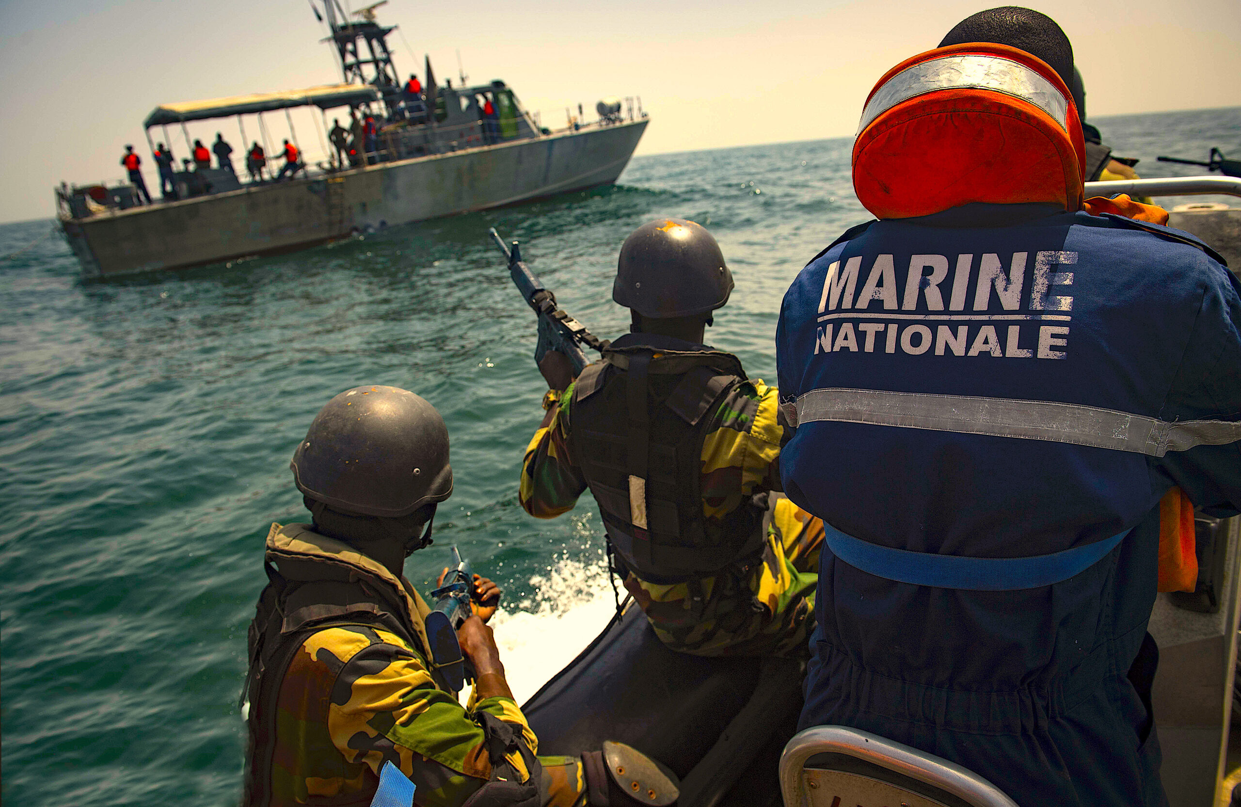 image: Gulf of Guinea rescue operations.