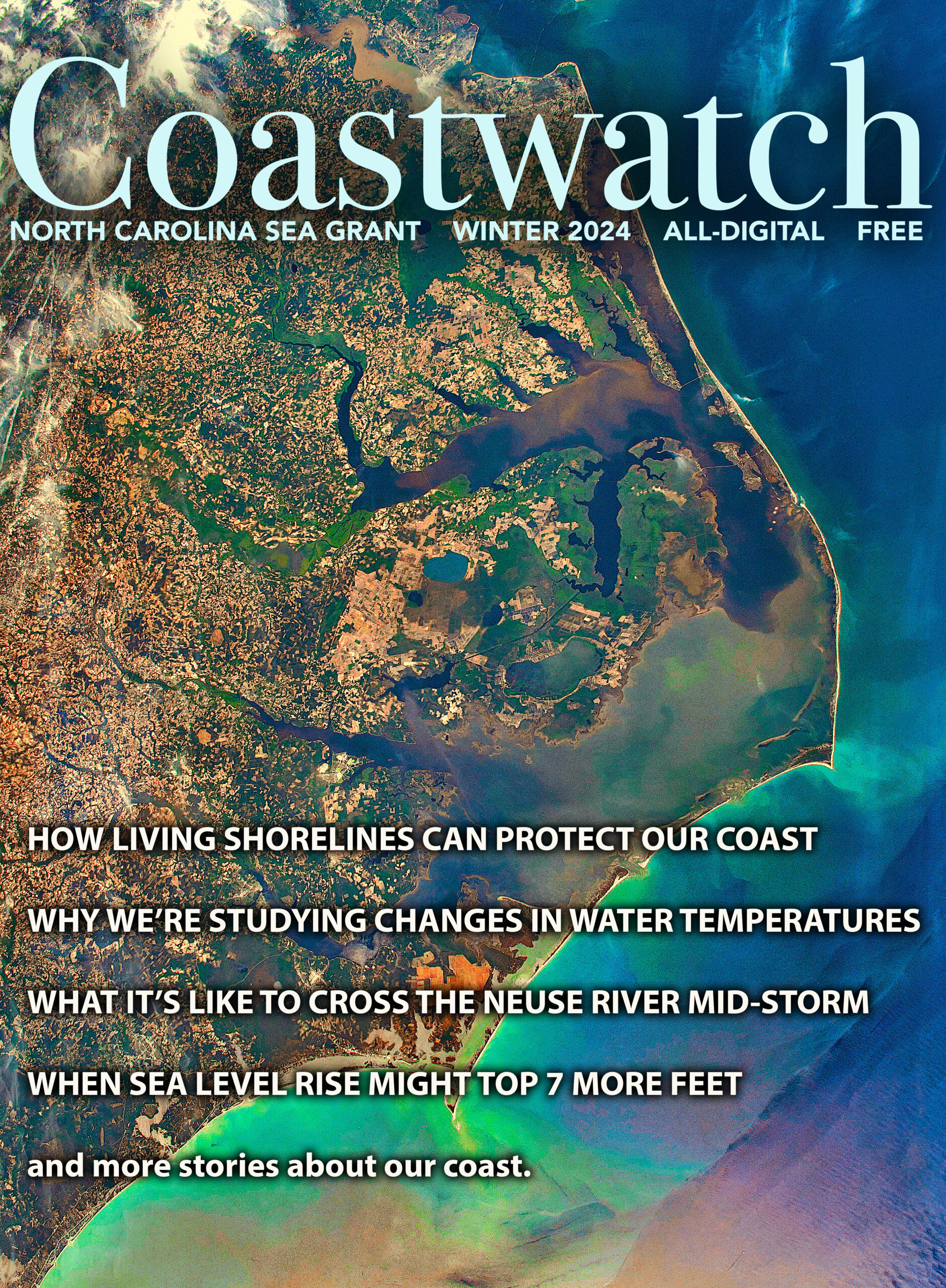 image: WINTER 2024 COVER of COASTWATCH.