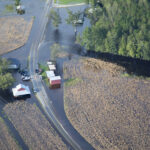 Property in Eastern North Carolina flooded by the Cape Fear River in Hurricane Florence's aftermath