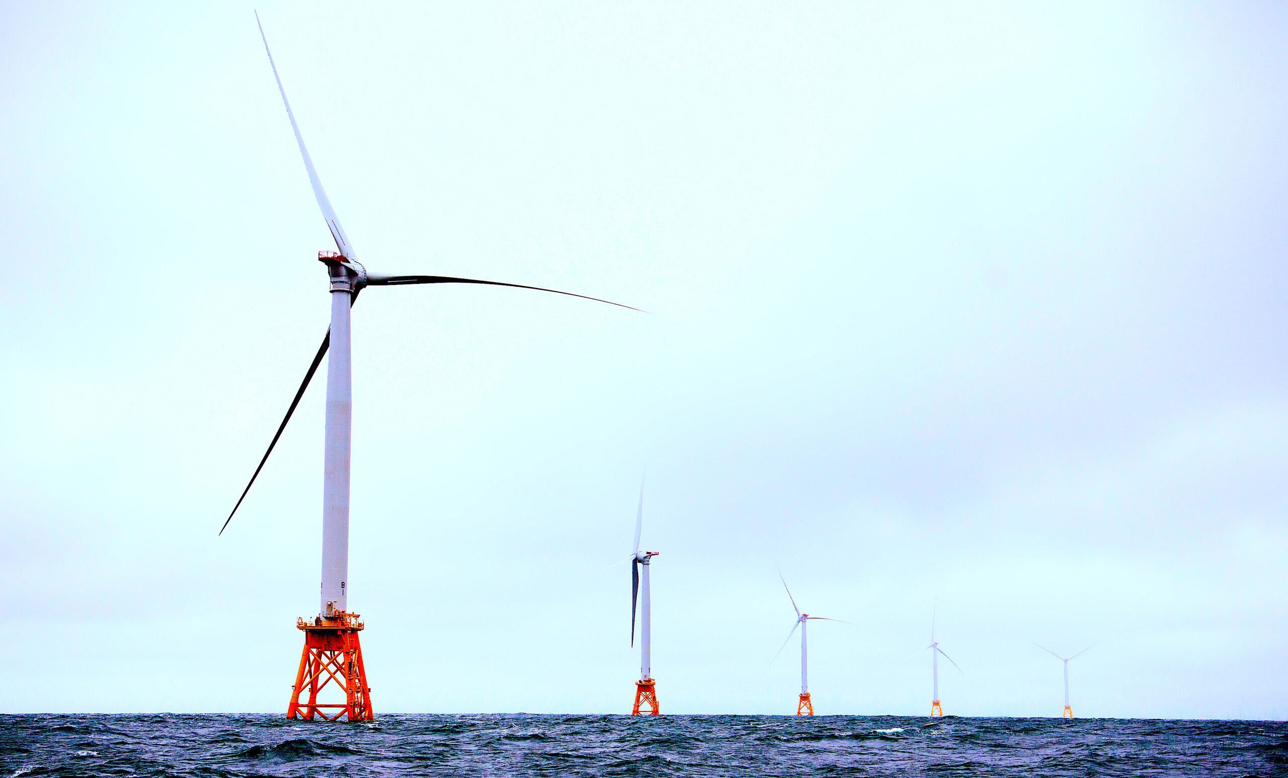 Block Island Wind Farm, courtesy of Dennis Schroeder/NREL.