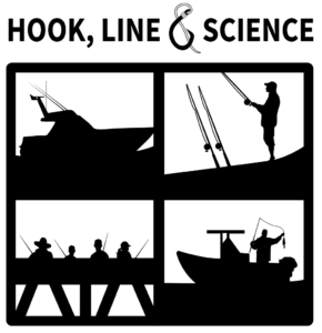 logo for Hook, Line & Science.
