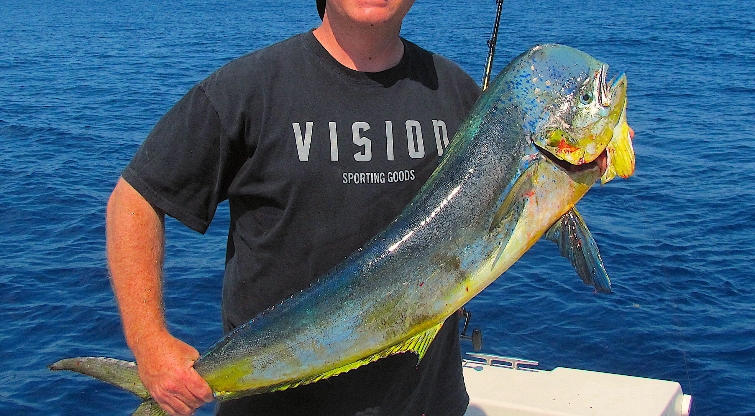 dolphinfish, caught off Hatteras.
