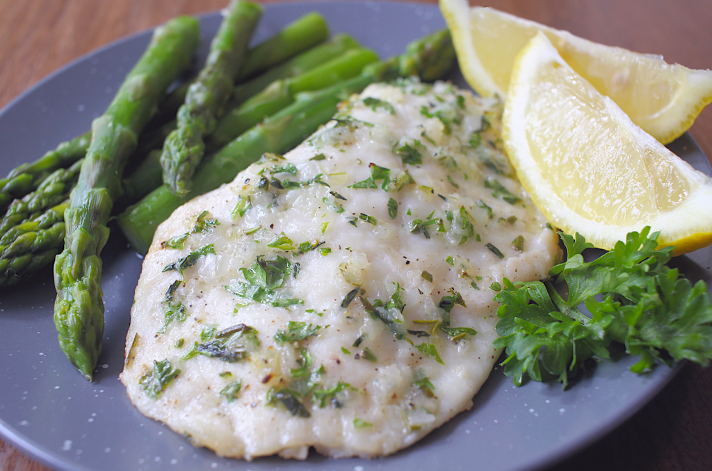 image: Mediterranean Triggerfish with Rosemary and Thyme.