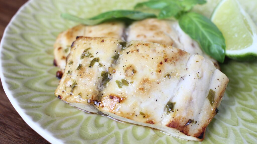 MahiMahi with Tropical Glaze Mariner's Menu