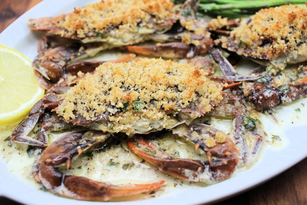 Easy Baked Soft-Shell Crabs | Mariner's Menu