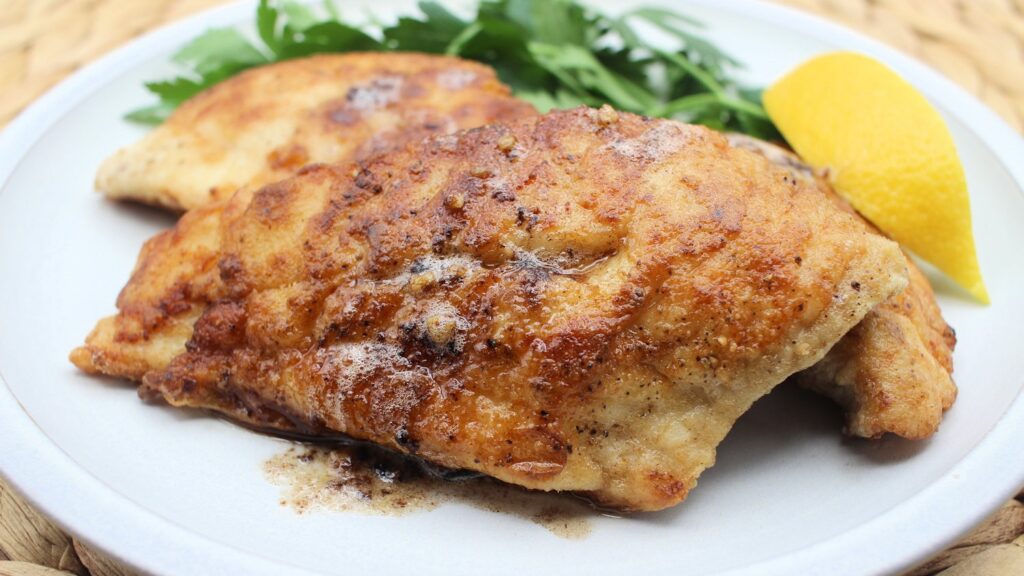Pan-Fried Snapper with Garlic Butter - Mariner's Menu