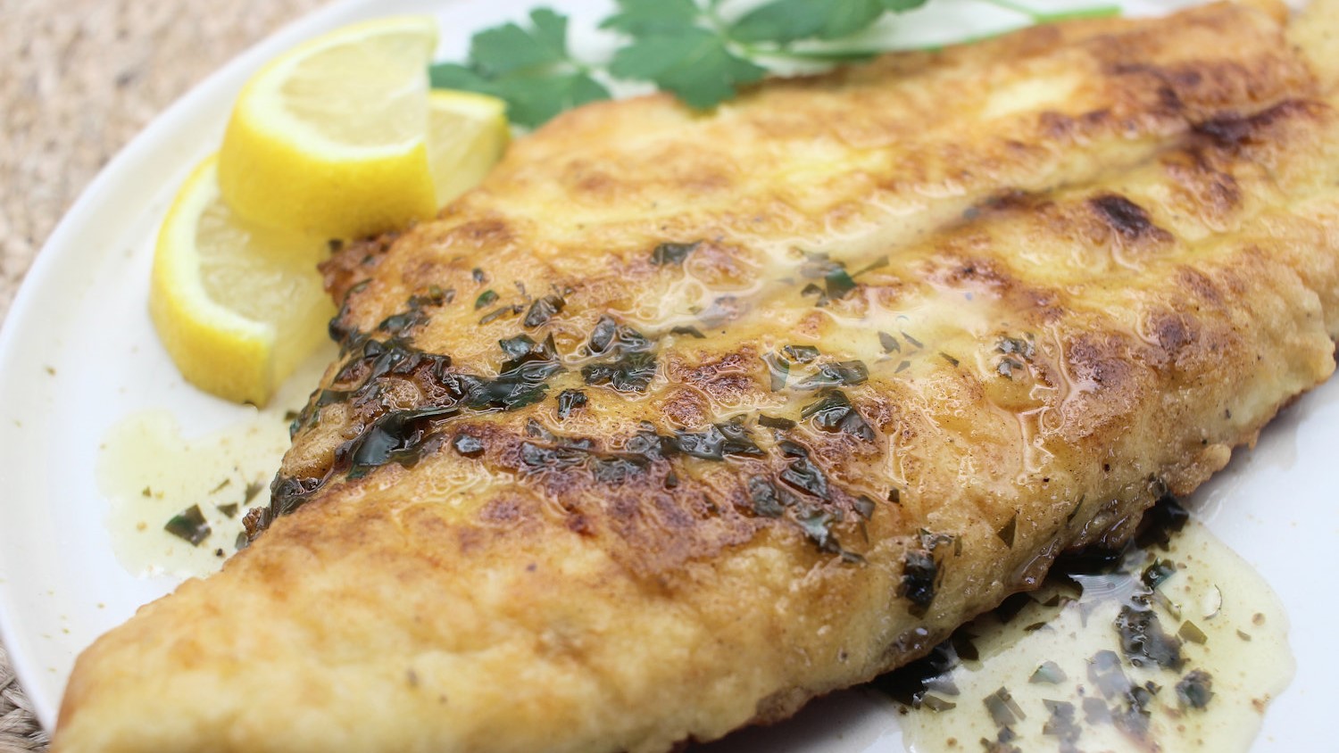 Flounder Fillets with Black Butter Sauce - Mariner's Menu