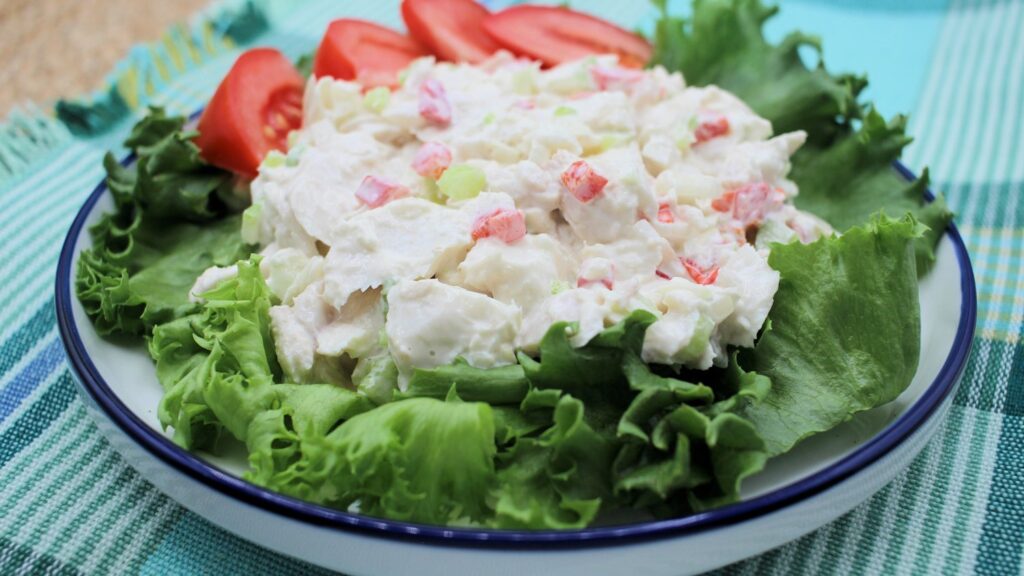 Flaked Fish Salad Mariner's Menu