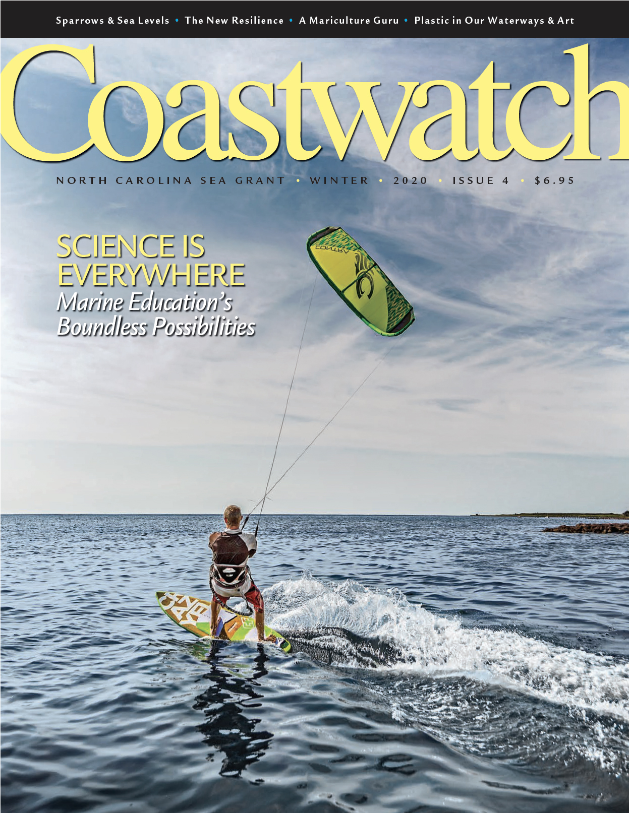 The Winter issue closes another award-winning year for Coastwatch, which earned five state and national honors.