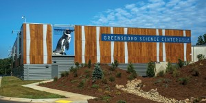 Building of the SciQuarium at the Greensboro Science Center
