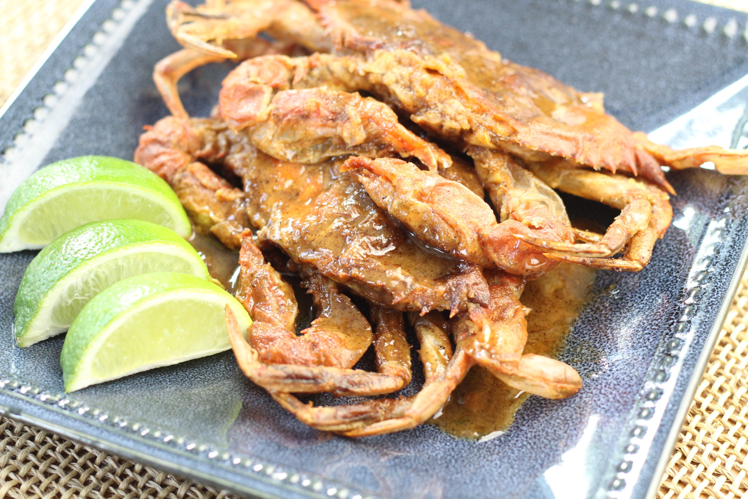 sauteed soft crabs with fresh lime_Vanda Lewis