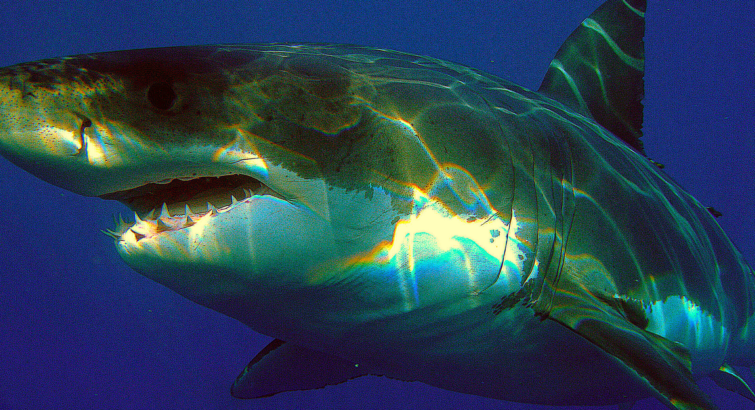 image: Great White Shark.