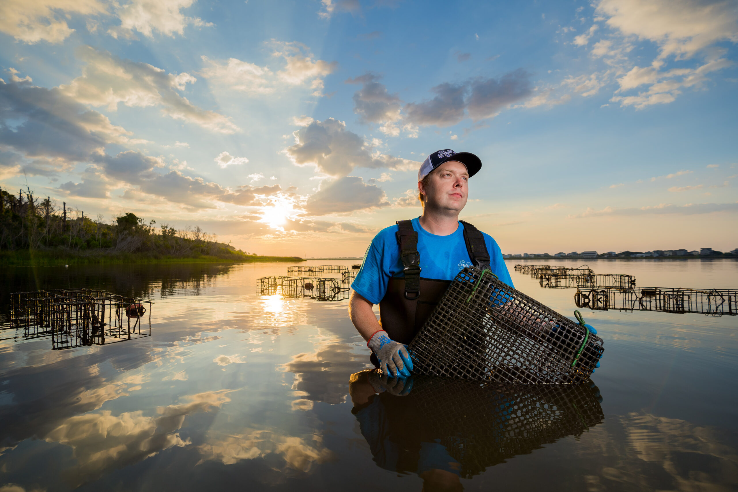 New oyster farmers help highlight National Seafood Month