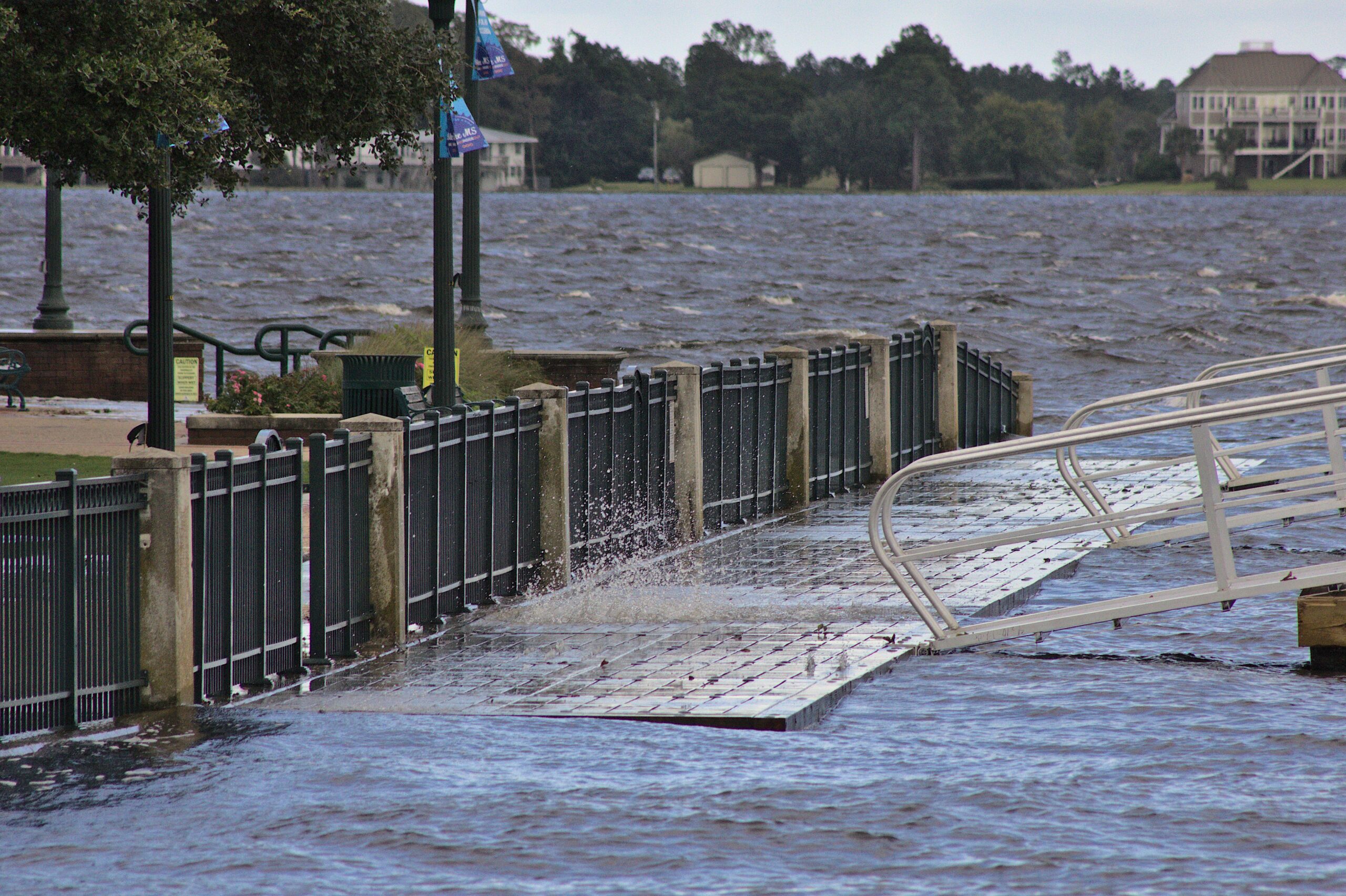 Pier in New Bern.