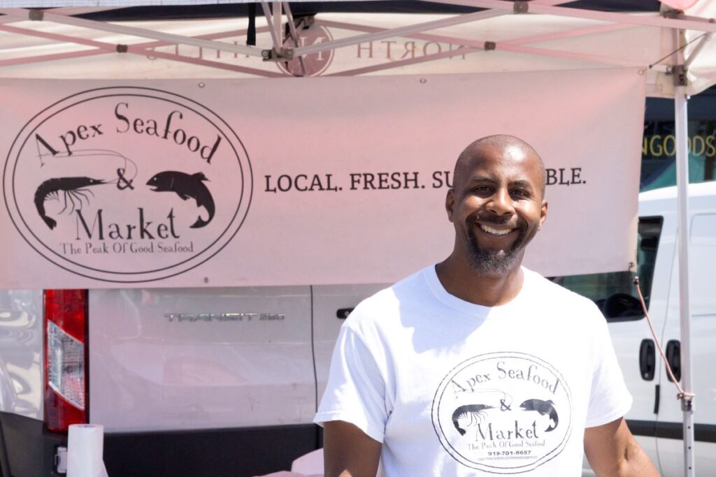 Tyrone Hightower is the owner of Apex Seafood & Market.